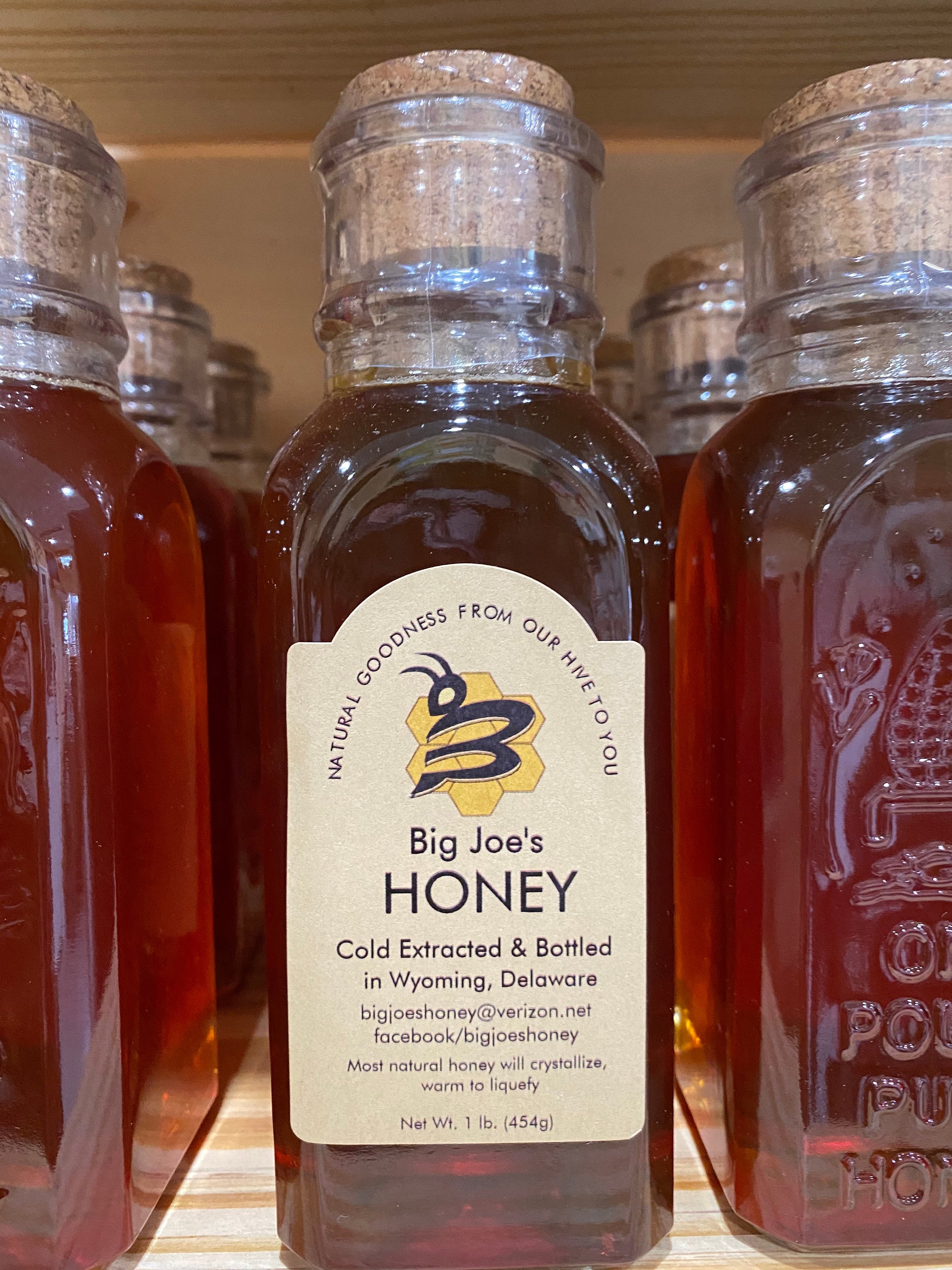 BIG JOE'S, Honey 1lb Muth Jar | Story Hill Farm